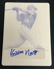 2021 Leaf Perfect Game KRISTIAN NORIEGA Magenta Printing Plate 1/1 Auto #BA-KN1