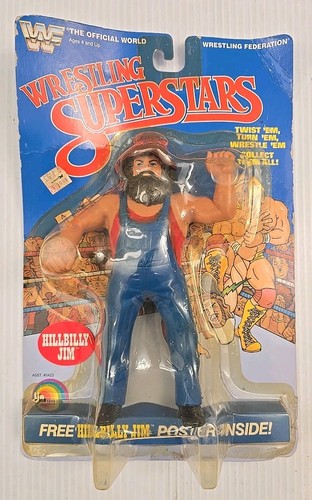 Hillbilly Jim LJN Wrestling Superstars WWF 1985 Ti...