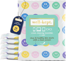 Tech Lens Wipes - Eyeglass, Screen Phone Cleaning, Multi-Surface, Lint-Free,