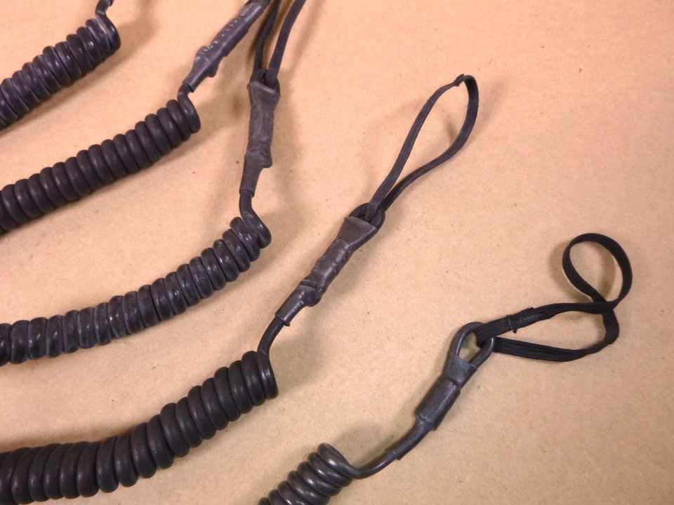 (Lot of 6) Blackhawk Tactical Pistol Lanyard, Coiled (90TPL1BK) 4020-01-493-8335 - Image 2 of 4