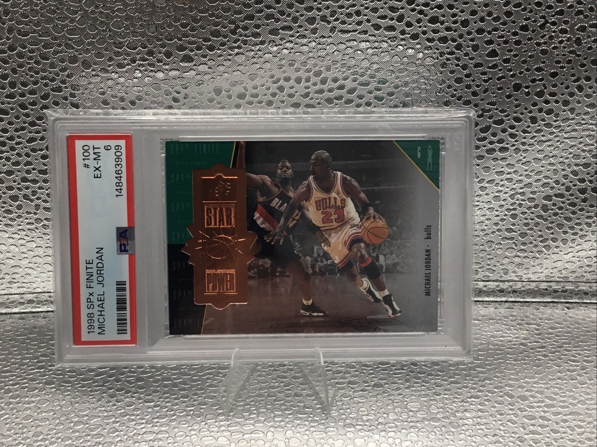 1998-99 SPx Finite - Star Power Michael Jordan #100 /5400 for sale 
