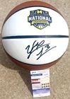 YAXEL LENDEBORG Michigan Wolverines SIGNED Basketball JSA COA NATIONAL CHAMPIONS