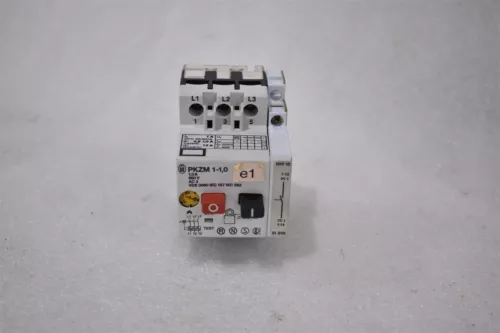 EATON CORPORATION PKZM 1-10 STARTER MOTOR PROTECTOR 6/10AMP 3 POLE 690VAC 6KV