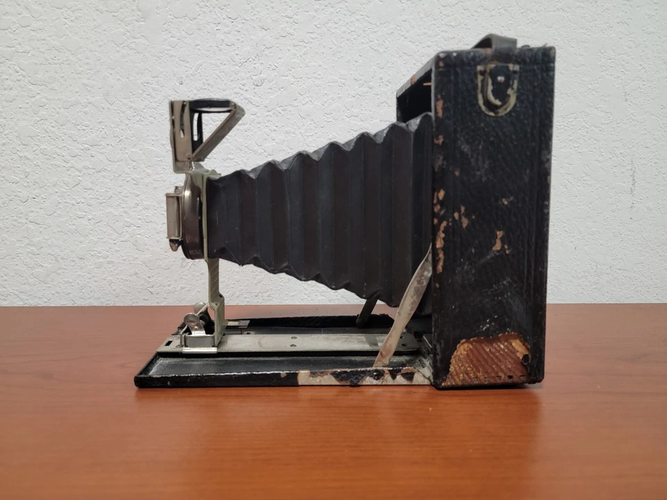 DE COLECCIÓN 1908 KODAK EASTMAN Premo No.1 Cámara Fuelle Plegable Película 3-A - SIN PROBAR Foto 3 de 4