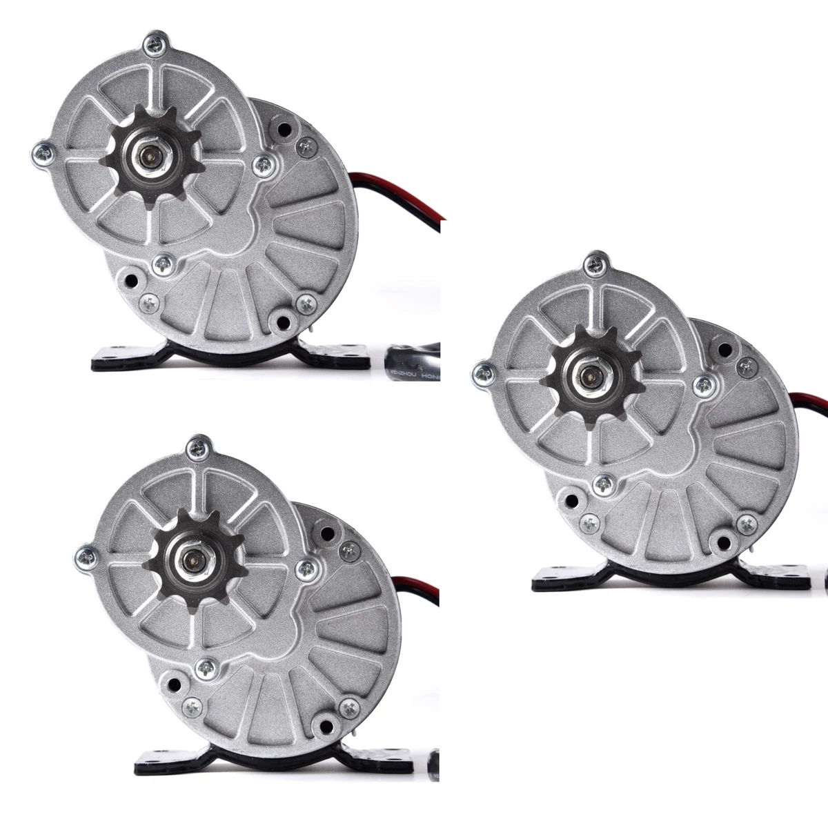 3x Electric Motor Gear Reduction 24 Volt 250 Watt 6 1 Quad Scooter