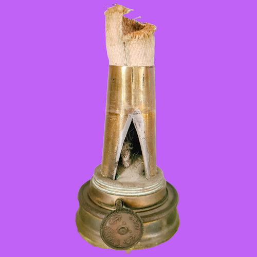 lampe à pétrole Unis France art nouveau flambeau lanterne luminaire antiquité - Imagen 12 de 24