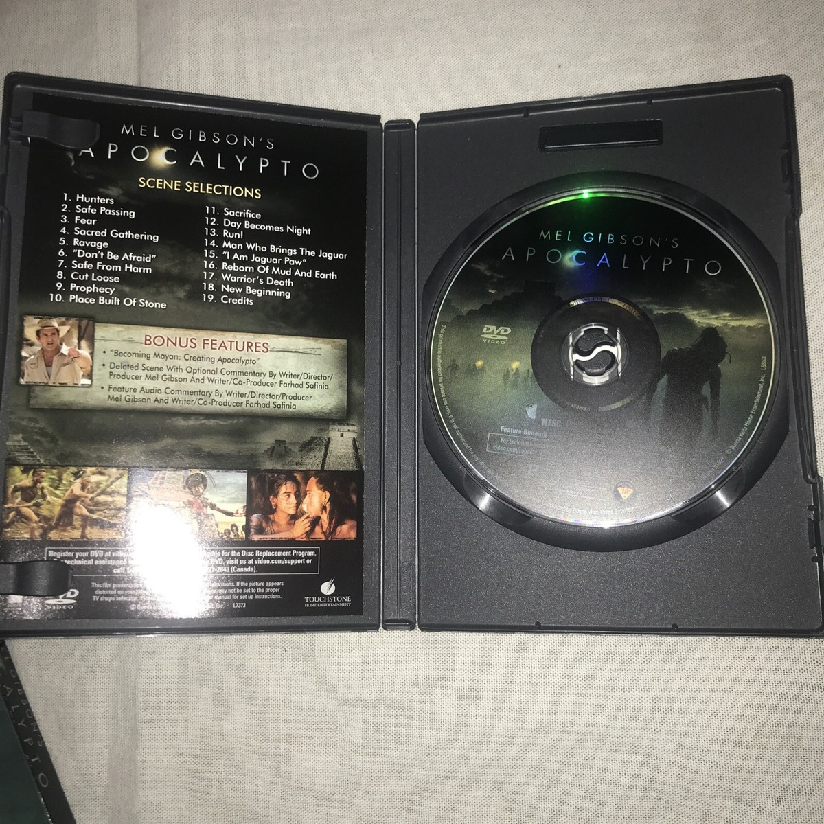 Mel Gibson's Apocalypto (DVD, 2007) With Slip Cover 786936705089| eBay