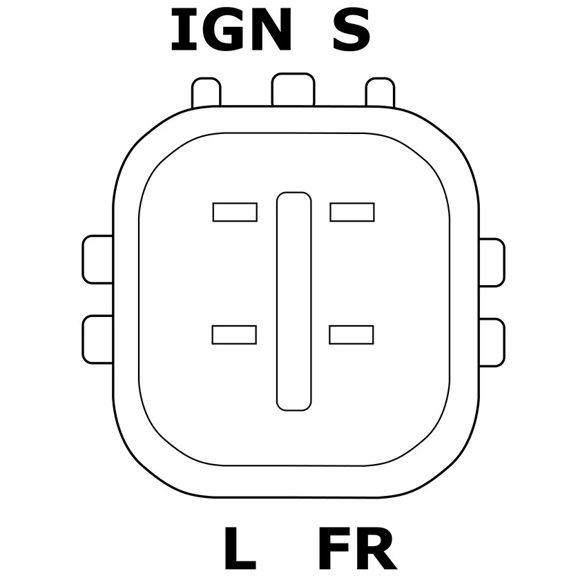 KIT REGULADOR 12V NUEVO SE ADAPTA A ACURA RL 1996-1998 1260002190 31150P5A003 1260002450 Foto 4 de 4