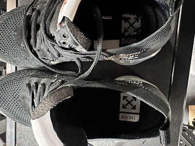 Size 11 - Nike Air VaporMax x OFF-WHITE The Ten 2017 Black