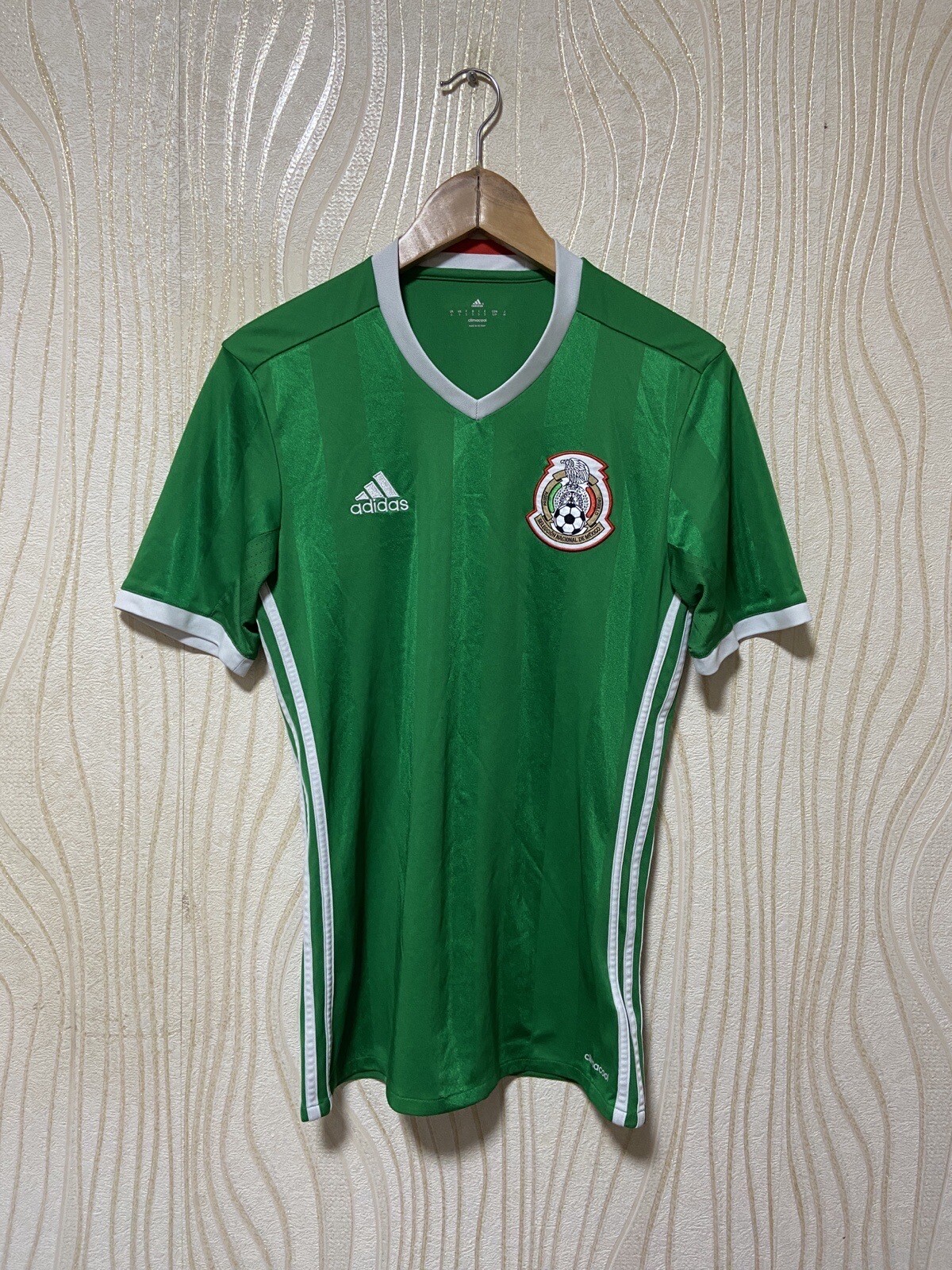 MEXICO 2016 2017 HOME FOOTBALL SHIRT SOCCER JERSEY ADIDAS AC2723 sz S MEN GREEN