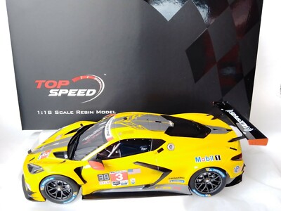 Tsm Top Speed Chevrolet Corvette C8 R #3 Imsa 24h Daytona 2020 1/18 TS0319