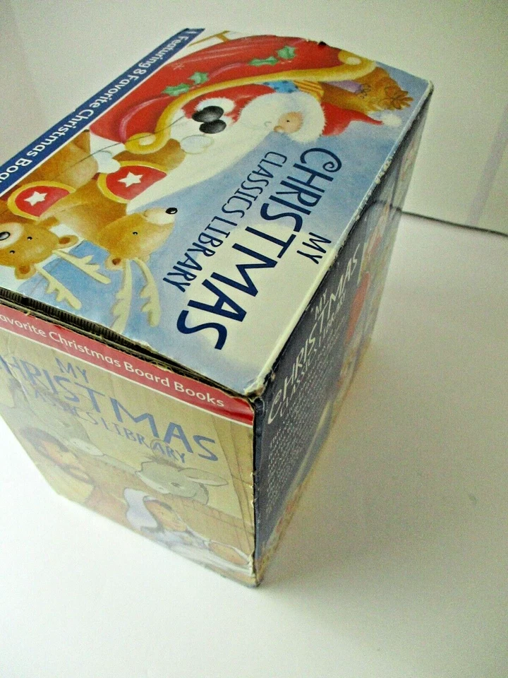 My Christmas Classics Library 8 Favorite Board Books Set baby Toddler - Image 3 of 4