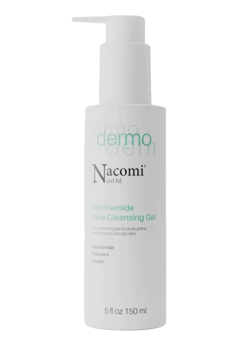 Nacomi Next Level Dermo, Niacinamide cleansing face wash gel, 150 ml