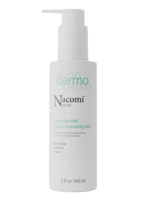 Nacomi Next Level Dermo, Niacinamide cleansing face wash gel, 150 ml