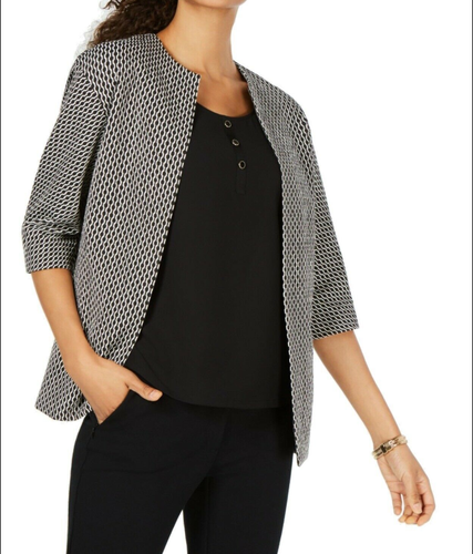front Topper Blazer Jacket Top 