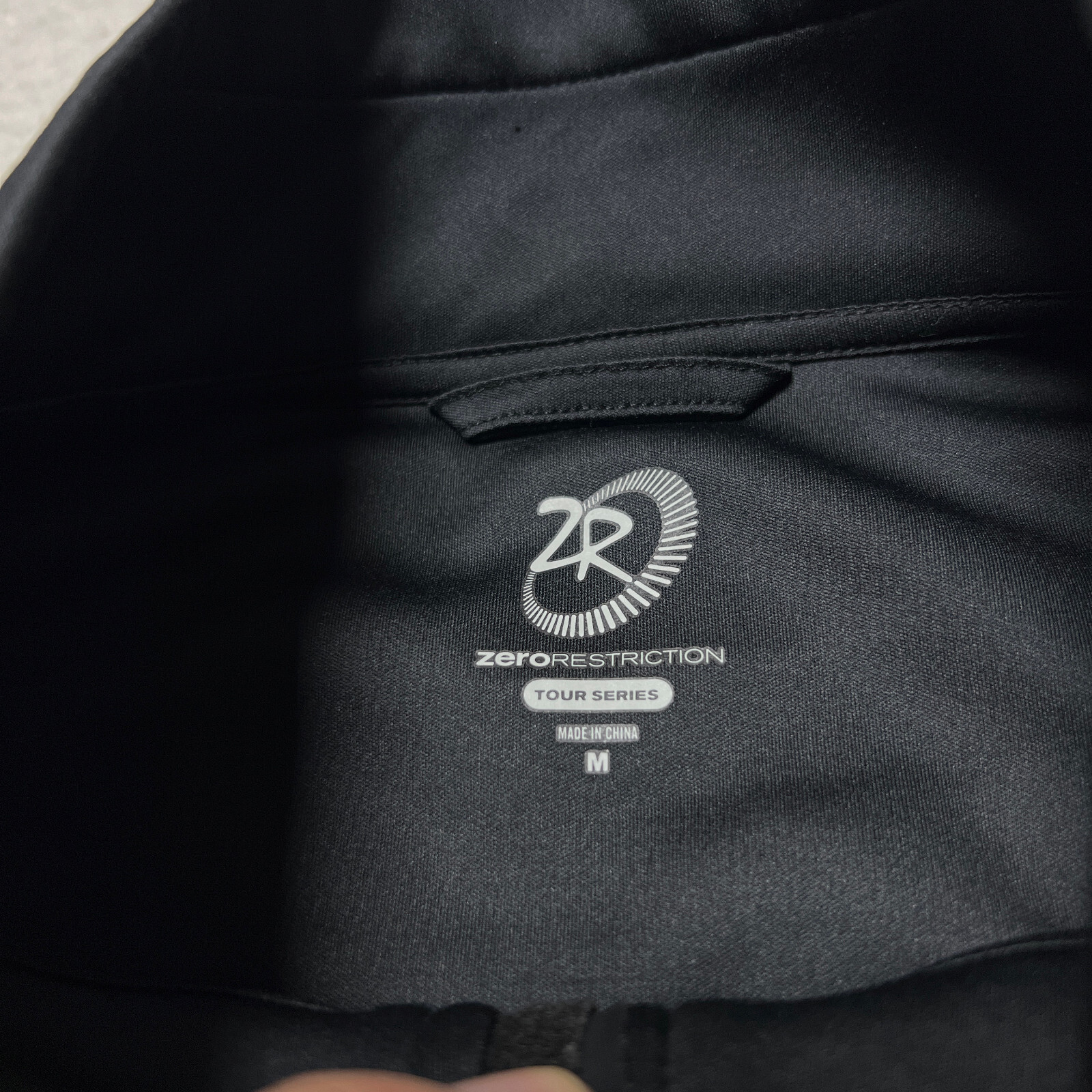 Zero Restriction Jacket Men Medium Black Tour Ser… - image 7