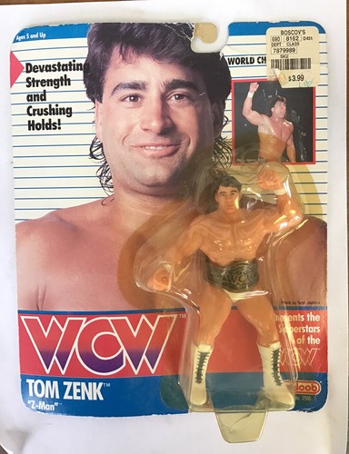WCW Galoob Z-Man Tom Zenk 1990...