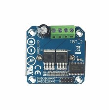 Double BTS7960B DC 43A Stepper Motor Driver H-Bridge PWM For Arduino Smart Car