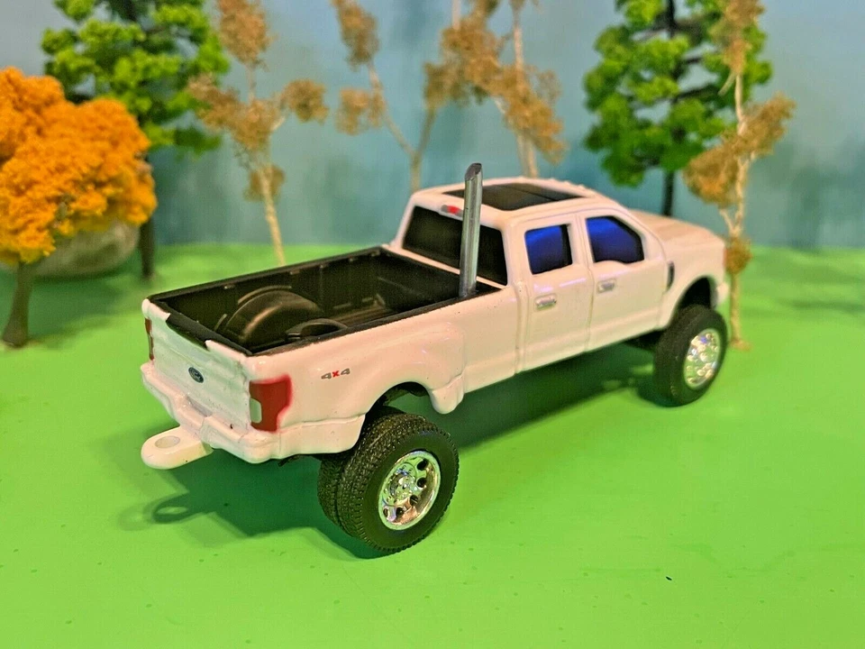 1/64 Custom Ford F350 Doble Cabina, Kit Elevador G5 Granja Juguete Ertl Tubo de Escape Trasero NUEVO Foto 3 de 3