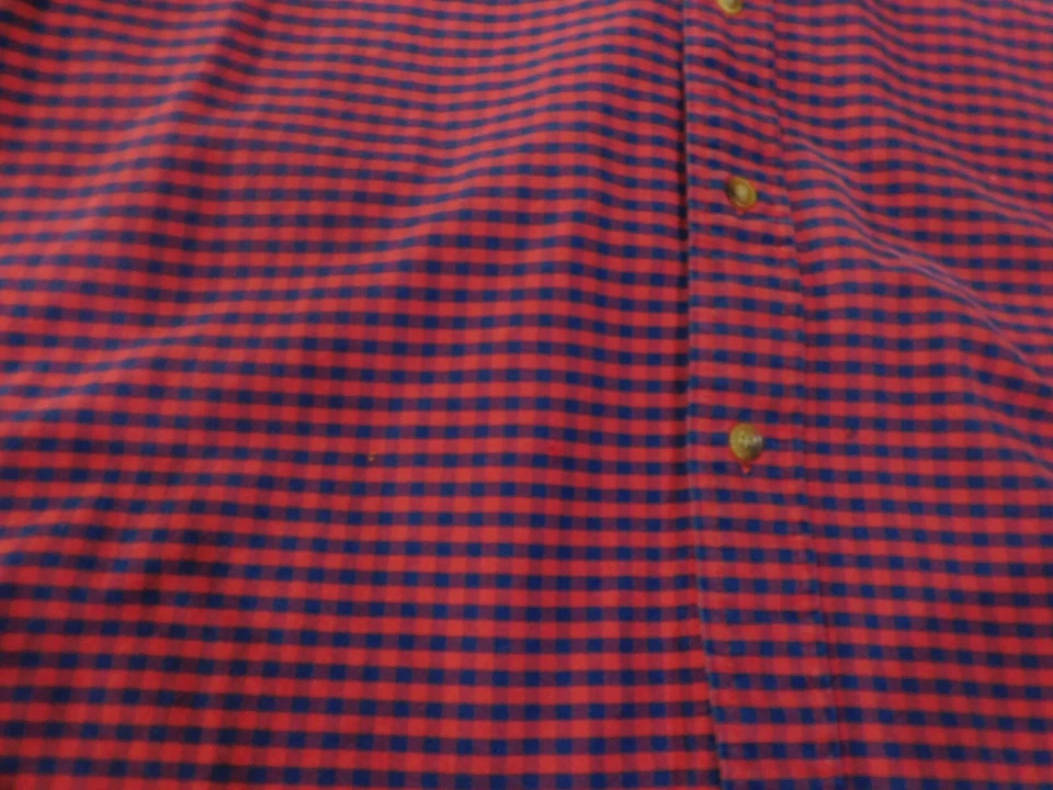Camisa Alexander Julian Colores XL Roja Cuadros Hombre Abotonada Clásica Foto 4 de 4