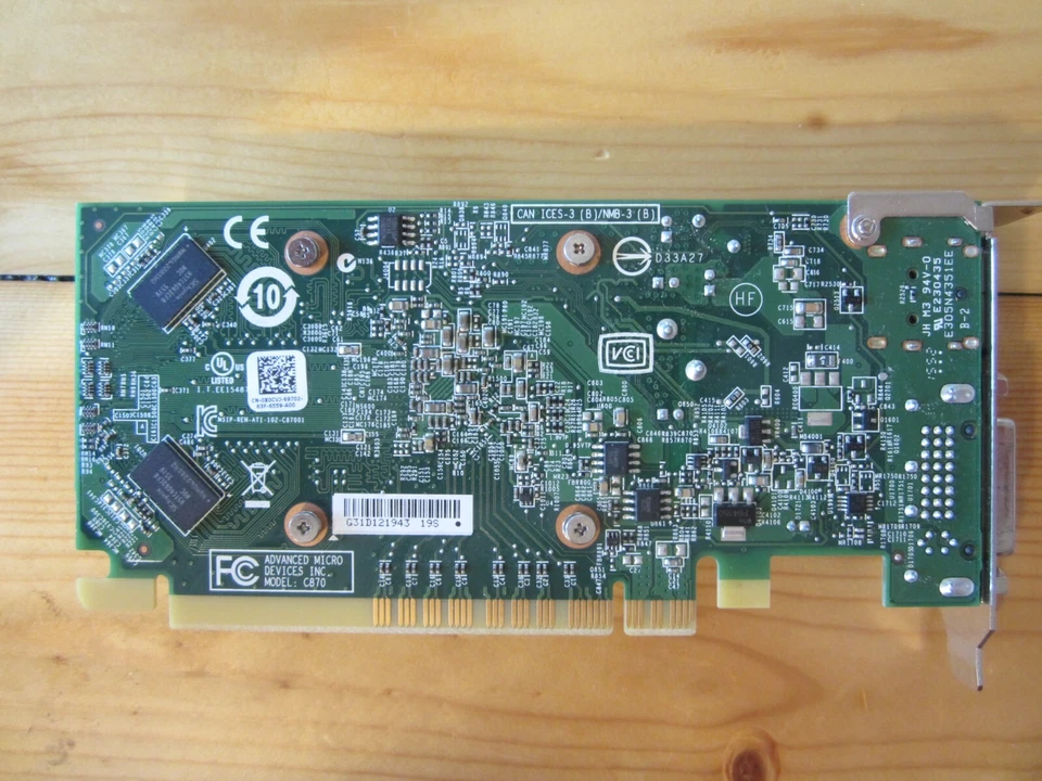 AMD Radeon R5 340X 2GB GDDR3 Dell X0CVJ LOW PROFILE/SFF Graphics Video card - Image 3 of 4