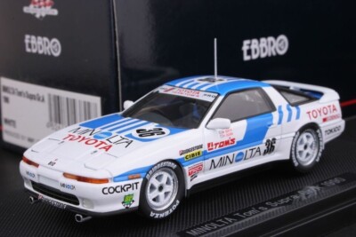 EBBRO「MINOLTA Tom's Supra Gr.A 1990」 1⁄43 ミノルタ トムス