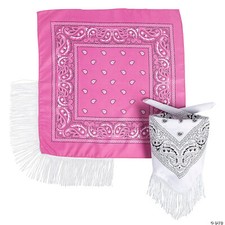 Cowgirl Fringe Bandanas - Morris Costumes