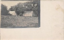 J12/ Detroit Michigan RPPC Postcard c1910 "Camp" Tents Outdoors  187