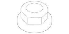 GM OEM Front Bumper-Mount Bracket Nuts (2)  11516382