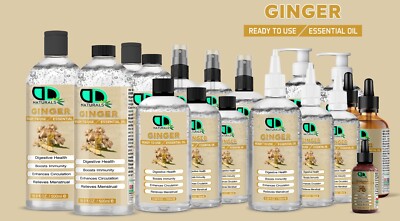 Ingwer ätherisches Öl gebrauchsfertig, Aromatherapie - stärkt Immunität & Kreislauf