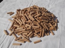 Holzdübel 10 x 40 Esche geriffelt - 1 Kilogramm - Möbelbau - Tischlerei