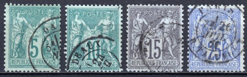 France 1876/1890 - Très belle collection de type Sage COTE 520€ - TB 1er choix - Picture 3 of 10