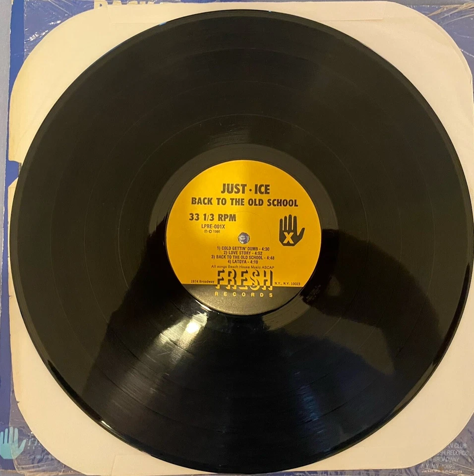 Just Ice & Mantronix - Back To The Old School Vinyl LP - Bild 3 von 4