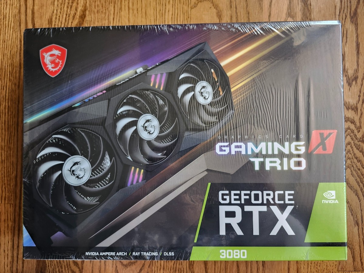 MSI GeForce RTX 3080 GAMING X TRIO 10GB GDDR6X Graphics Card MSI GeForce RTX 3080 GAMING X TRIO 10GB GDDR6X Graphics Card