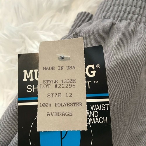 Mustang Damen Größe 12 grau geformte Hose volle Taille schmale Beine neu mit Etikett - Bild 2 von 5