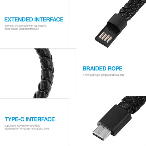 Geflochtene Armband Ändern Kabel -Kabel Mode Geflochtene Kabel - 第 3/10 張圖片