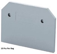RS Pro Series End Plate DIN Rail Terminal Connector - EP2.5/4UN EP