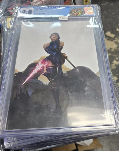 X-Men #12 Comic Miguel Mercado Psylocke Virgin Variant Cover CGC 9.8 GRADED Mint