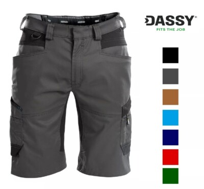 DASSY Arbeitsshorts AXIS mit Stretch Shorts Herren kurze Hose Arbeitshose 