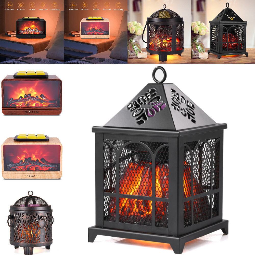 Electric LED Aroma Light Wax Melt Warmer Burner Essential Oil Burner Aroma Lamp-image