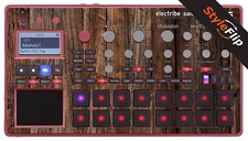 Korg Electribe Sampler  Wood 3  Protective Decal  StyleFlip Skins
