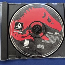 Jurassic Park The Lost Word Sony PlayStation 1 Video Game Disc Only