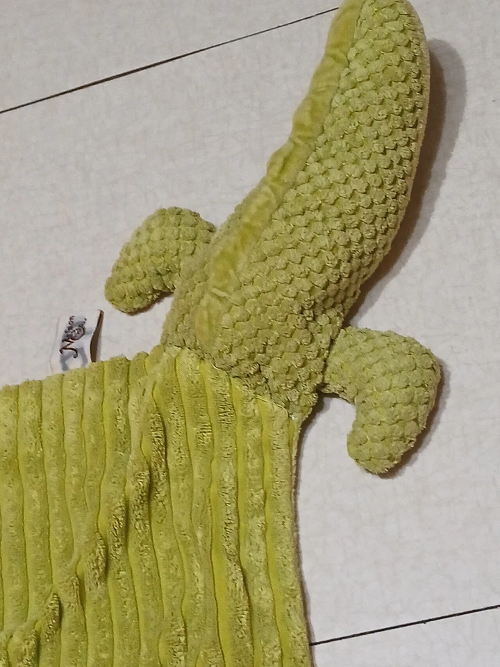 Maison Chic большой ребенок милый безопасности одеяло зеленый аллигатор 20" - Изображение 3 из 4