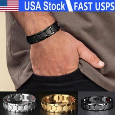 Gorgeous Magnetic Bracelet Balance Energy Power Arthritis Pain Relief Men Women