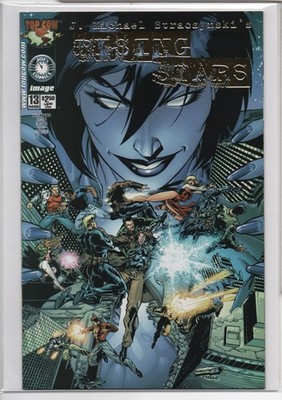 RISING STARS #13   DF EXCLUSIVE GOLD FOIL   NUMBERED COA - LIMITED - 2001