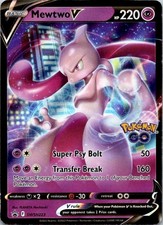 Carte promozionali Mewtwo V Holo SWSH: Spada e Scudo SWSH223 NM