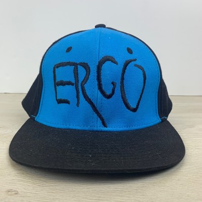 Fitted ERGO Hat Blue Hat Fitted Adult Size Medium Hat Baseball Cap