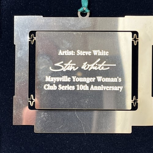 Maysville KY "Waiting on The George Washington" 2006 Christmas Ornament 2A - Picture 13 of 16