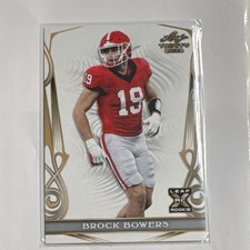 Leaf 2023 Trinity Mega Box Brock Bowers Rookie #97 Georgia Bulldogs Football
