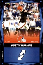2025 Uno Elite Core - Blue Dustin Hopkins Cleveland Browns #083